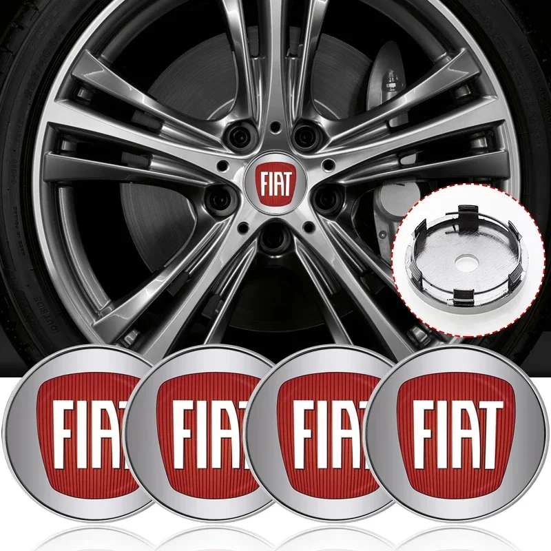 4 Pz 60Mm Car Wheel Center Hub Center Cap Rim Hub Copertura Antipolvere Emblemem Per Fiat 500 Punto 124 125 Bravo Stilo Panda Abarth