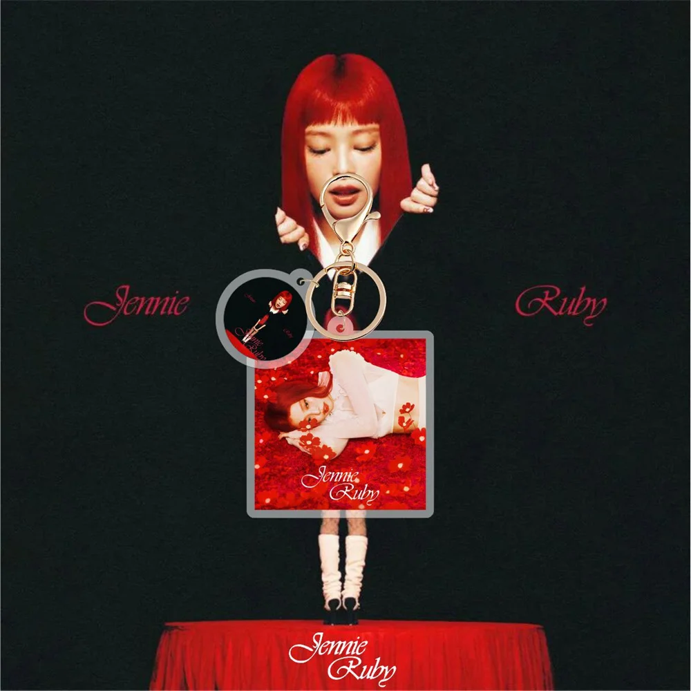 JENNIE ruby キーリング　キーホルダー　トレカ JENNIE ruby キーリング トレカ - メルカリ