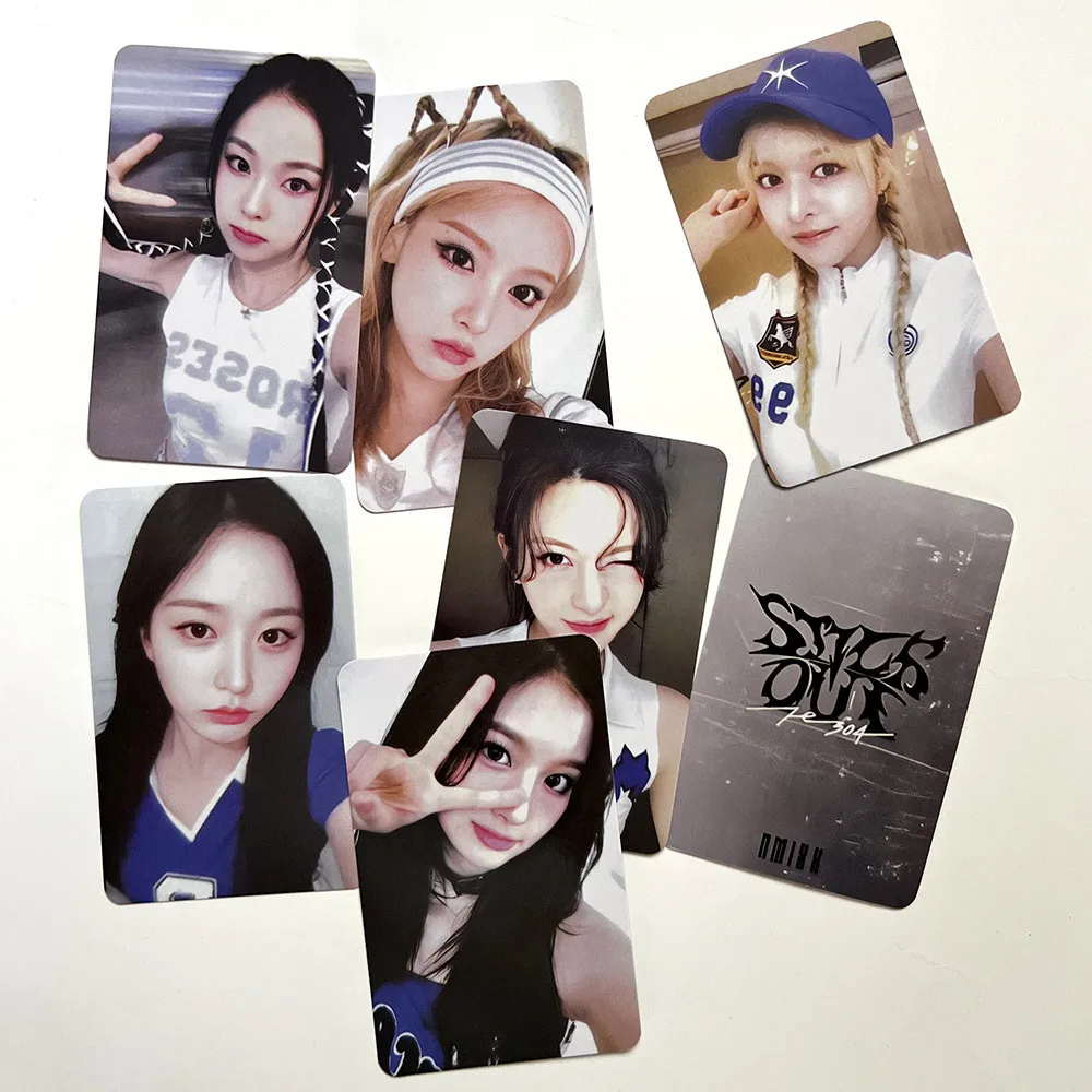 kpop idol NMIXX album Fe3O4 STICK OUT photocards