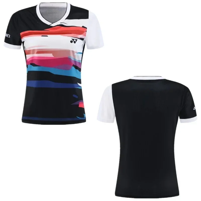 Yonex Badminton Wear Tennis Short Sleeve Quick-drying Breathable Sweat-wicking Competition Training Wear Top T-shirt badminton uniforms