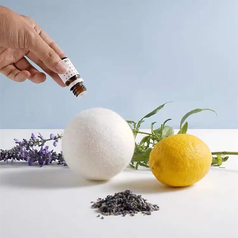 Laundry Ball Wool Dryer Balls Pure Wool Anti-Entanglement Reusable Prevent Static Electricity Softener Sticky Hair Washing Machine Accessorie