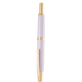 JINHAO 10 Press Fountain Pen Retractable Carve and Polish EF/F 0.4/0.5mm Tip Ink Pen School Office Supplies Stationery Gift