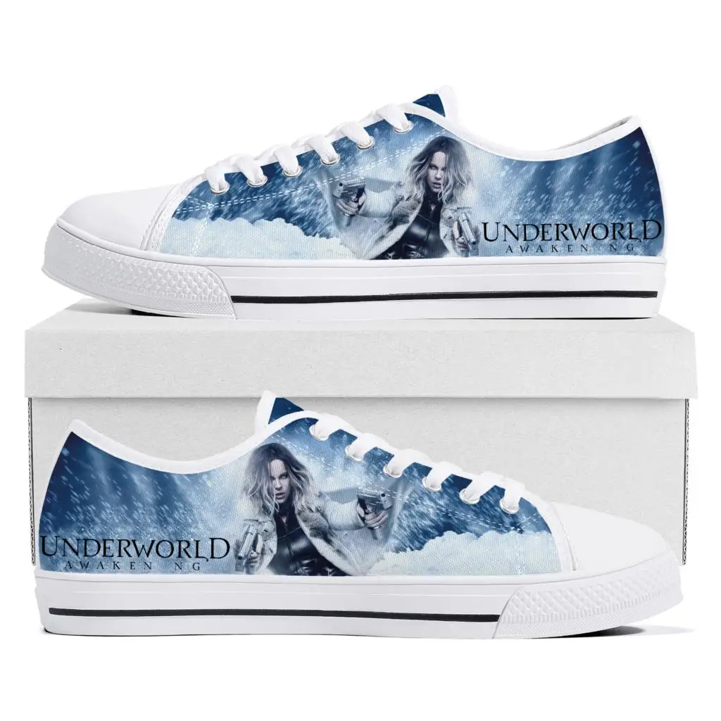 

Низкие кроссовки underworld Moive для мужчин и женщин, подростков, высококачественные холщовые кроссовки для пар, повседневная обувь на заказ