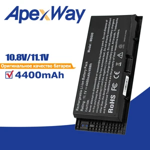 Apexway 4400mAh FV993 Аккумулятор для ноутбука DELL Precision M6600 M6700 M6800 M4800 M4600 M4700 FJJ4W PG6RC R7PND 49Wh
