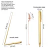 2Pcs 99.9% Pure Copper Metal Detector Rod Water Witching Portable Dragon Seeking Tool Dowsing Rod + Pendulum Pendant 2