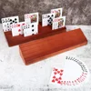 Playing Card Holder for Kids or Elder Hands-Free Wood Holder Racks Tray for Organizing Cards on Game Bridge Card Holders 6