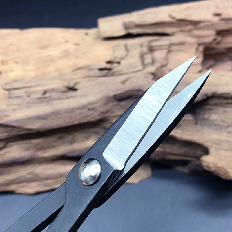 A50I Gardening Shears Can Cut Aluminum Wire Buds Clip Pruning Shears Cut Sprigs Of Boxwood Black Pine Bonsai Scissors 4