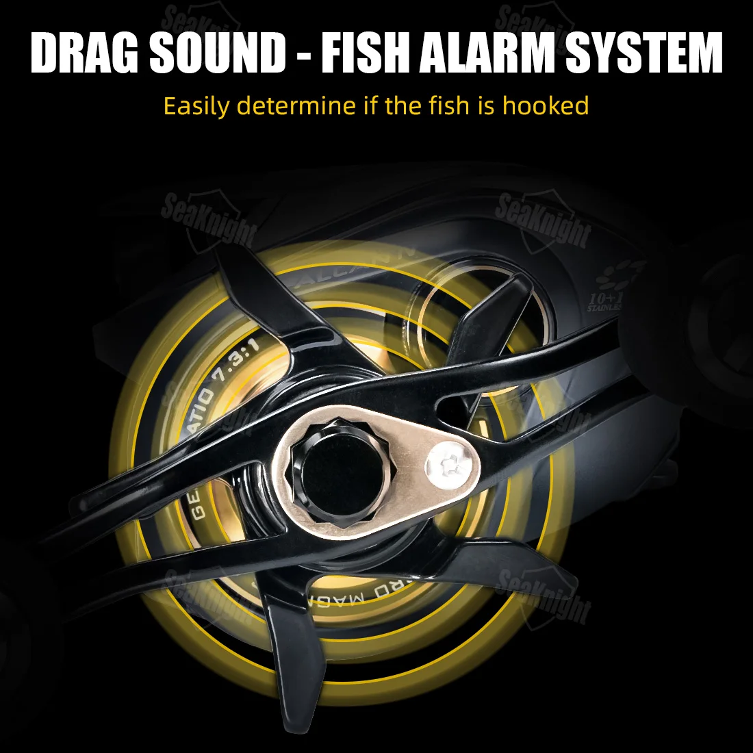 SeaKnightブランド FALCAN4シリーズ ベイトキャスティングリール HG XG