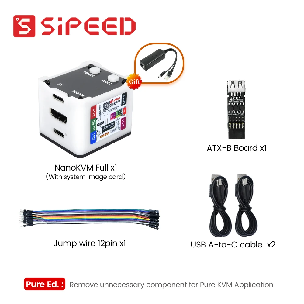 Sipeed NanoKVM PiKVM ミニ リモート コントロール オペレーション