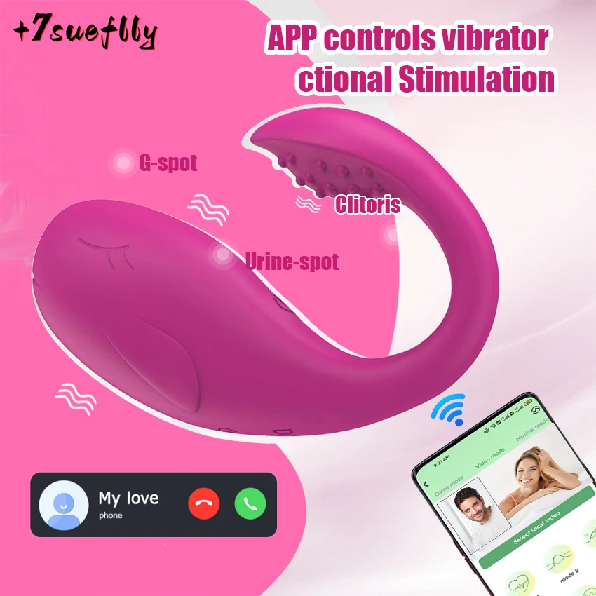 Wireless Bluetooth G Spot Dildo Vibrator for Women APP Remote Control Wear Vibrating Egg Clit Female Vibrating Panties Sex Toys sex toys