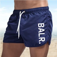 BALR-Men's Quick-Dry Swimwear, Beach Shorts, Swim Shorts, Sports Wear, Summer Clothing, Trendy Brand, 9 Colors, 2024 1