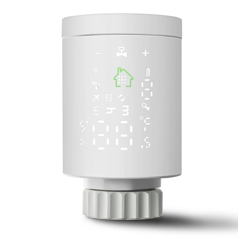 

Умный клапан радиатора Tuya Zigbee, программируемый термостатический радиатор, контроллер температуры для дома, для Alexa Google Home