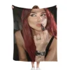 Singer D-Dua Lipas Summer Blanket Thin Blanket for Couch Sofa Warmth Bed Artificial Flannel Blankets Comfortable 3