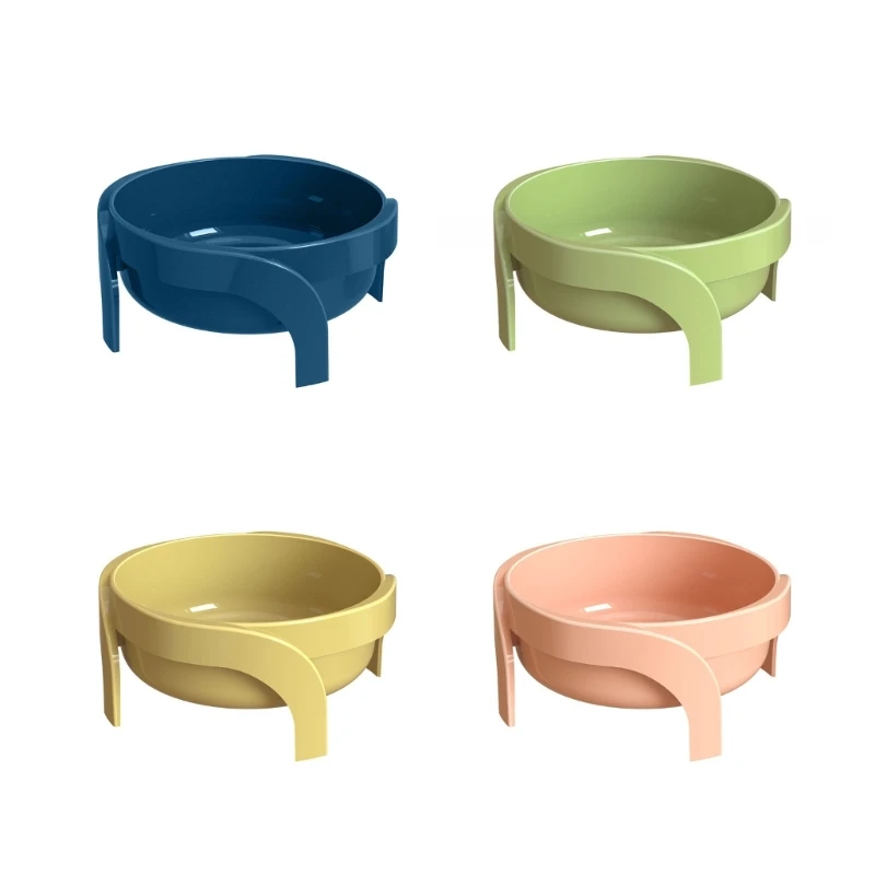 

Pet Bowl for Cats and Small Medium Dogs Elevated Feeding Bowl with Stand Single Pet Water Dish 5.5-inch Wide Drop Shipping
