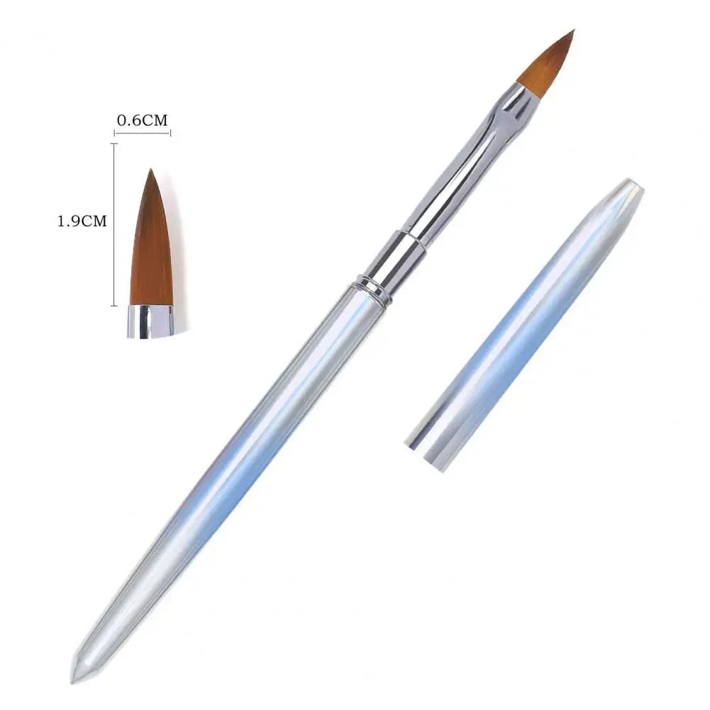 Multifunctional Convenient UV Gel Extension Nail Painting Brush Rustproof Nail Pen Gradient Color Home Use
