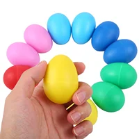 10Pcs Egg Shakers Musical Instruments Percussion Egg for Kids Puzzle Toys Easter Egg Shaker for Early Education Learning Gifts 1