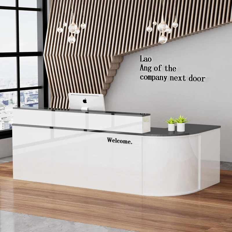 Description Picture 2 of itemRestaurant Tables Lectern Office Desk Front Church Pulpit Register Bar Cashier Counter Shop Standing Office Receptie Furniture