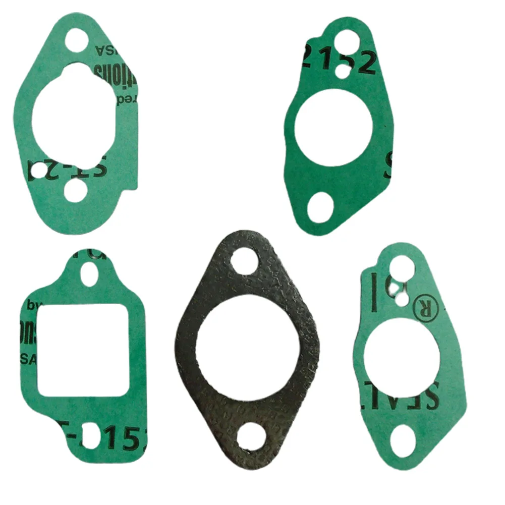 5pcs  Carburetor Carb Adapter Gasket For Honda 15 HRX GCV GC 135 160 16221-883-800 Engine Trimmer Lawnmower Engine Accessories carburetor carbwith gasket replacement for tecumseh 632424 hh100 hh120 engine carbruetor