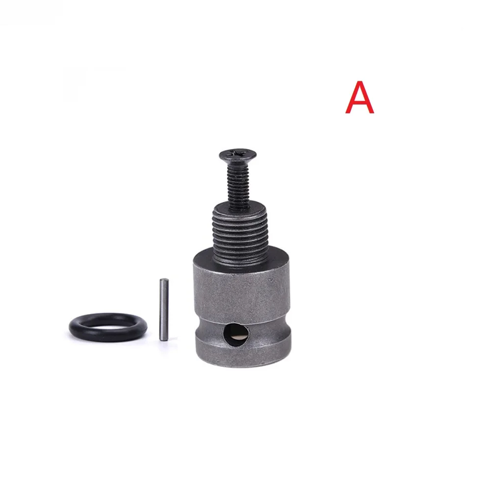 

Drill Chuck Adaptor With Screw For Impact Wrench Conversion Electric Drill Tools Electric Wrench Twinged Conversion Joint