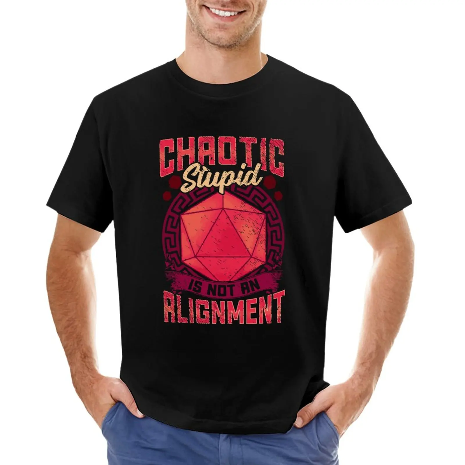 

Chaotic Stupid Is Not An Alignment T-Shirt t-shirts man Oversized t-shirt vintage t shirt mens t shirt