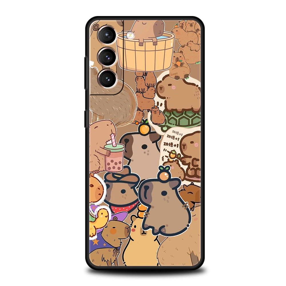 Adorable Capybara Soft TPU Phone Case Cover