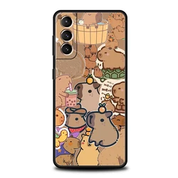 Adorable Capybara Soft TPU Phone Case Cover - Samsung S22 5G (A1)