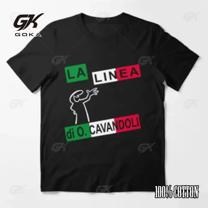 Summer T Shirts for Men Balum La Linea Funny Graphic Tshirt Cotton Comfortable Premium Camisetas Unisex Streetwear Fashion