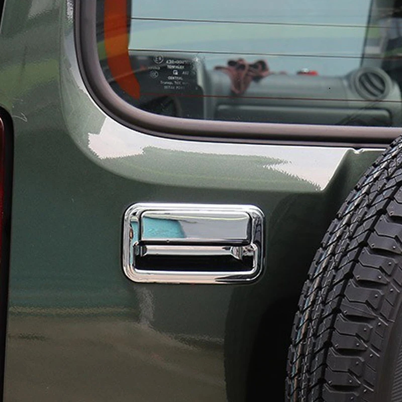 

Car Exterior Front Side Door Rear Tail Door Handle Bowl Decoration Cover Stickers For Suzuki Jimny 2007 Up Car Styling