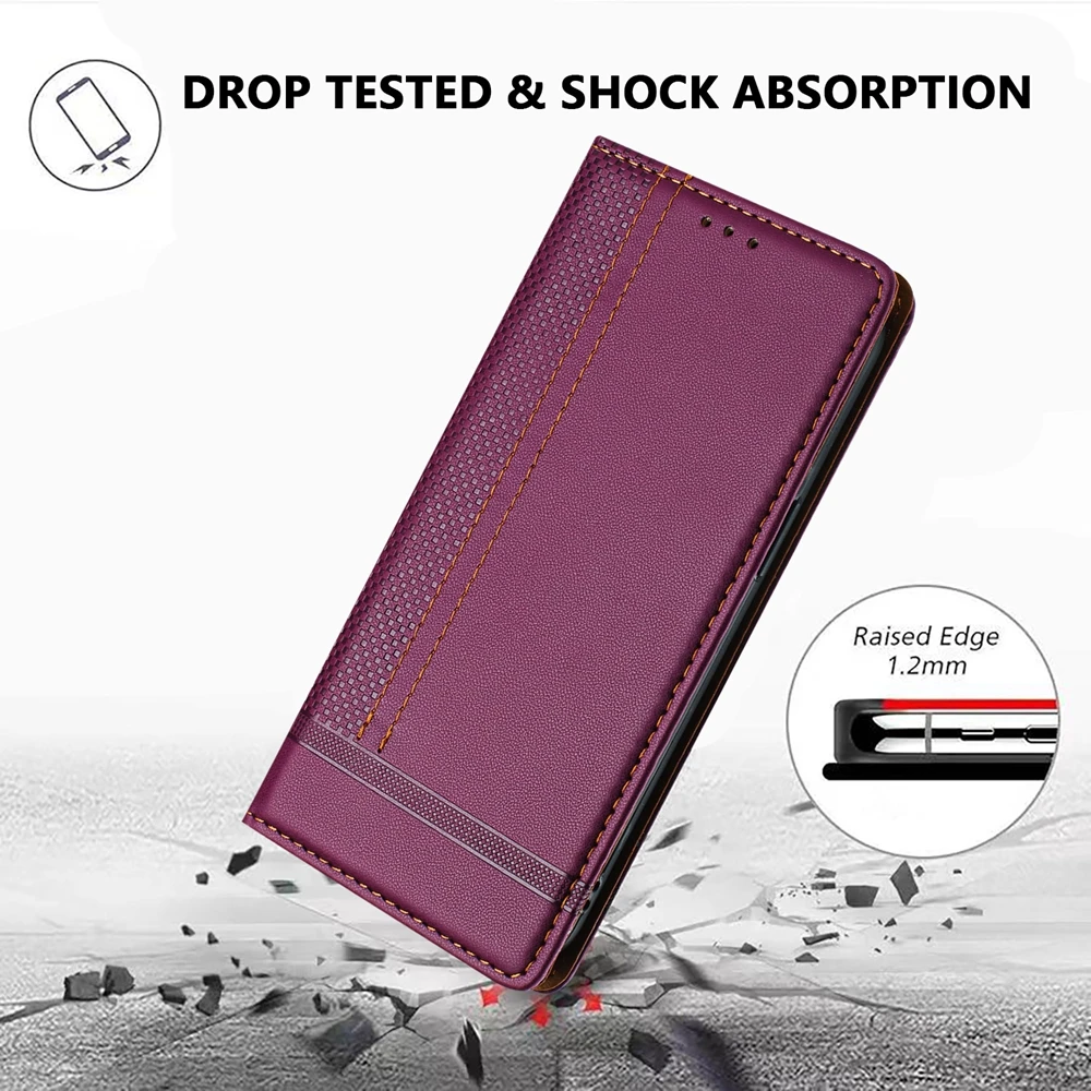 Leather Flip Phone Case