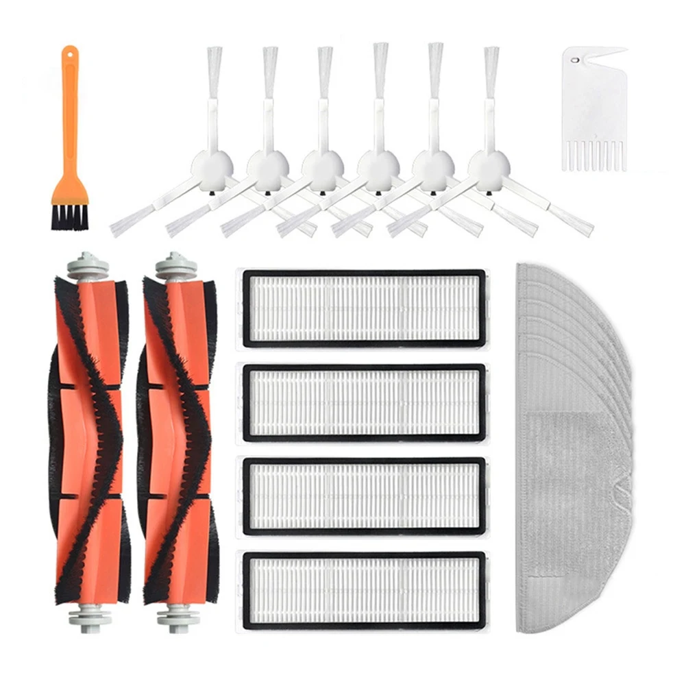 

Для Xiaomi Mijia 1C / 1T STYTJ01ZHM Dreame F9 основная боковая щетка Hepa фильтр Швабра Сменные аксессуары