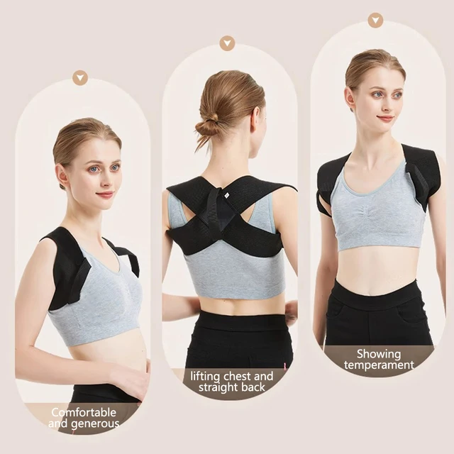 Back Posture Corrector Belt Prevention Humpback Straight Back Body Shaping Clavicle Spine Shoulder Support Back Correction 6