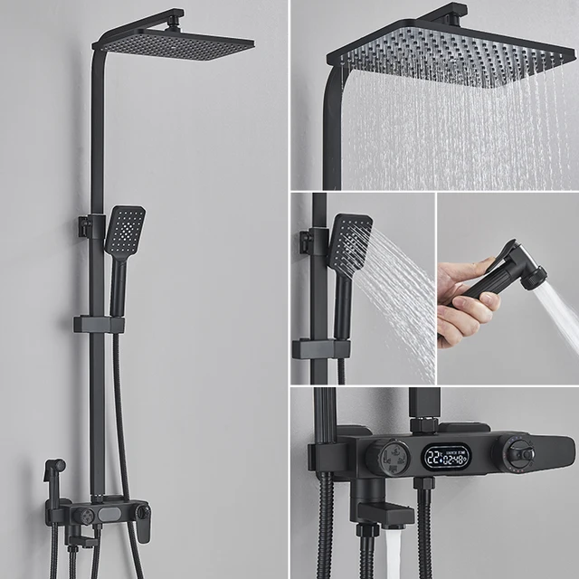 Black Thermostatic