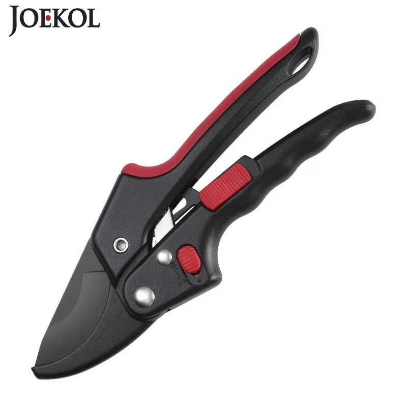 Adjustable Ratchet Skip Garden Pruning Shear SK5 Steel Gardening Tools