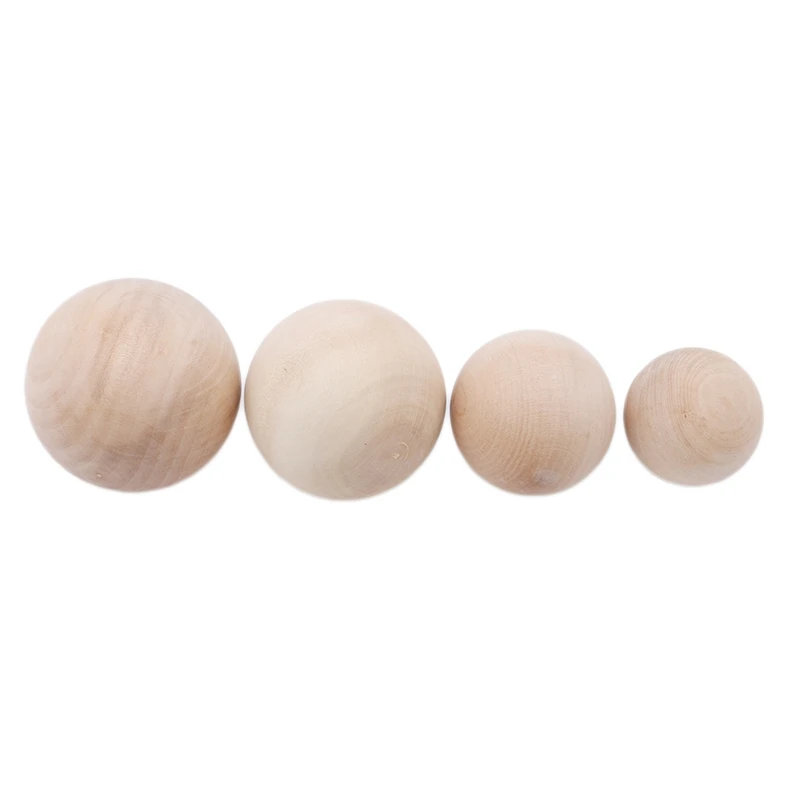 

Wooden Balls Without Bore Dia 50mm/60mm/70mm/80mm Exercise Wooden Ball Durable DIY Painted Exercise Wooden Ball 2023