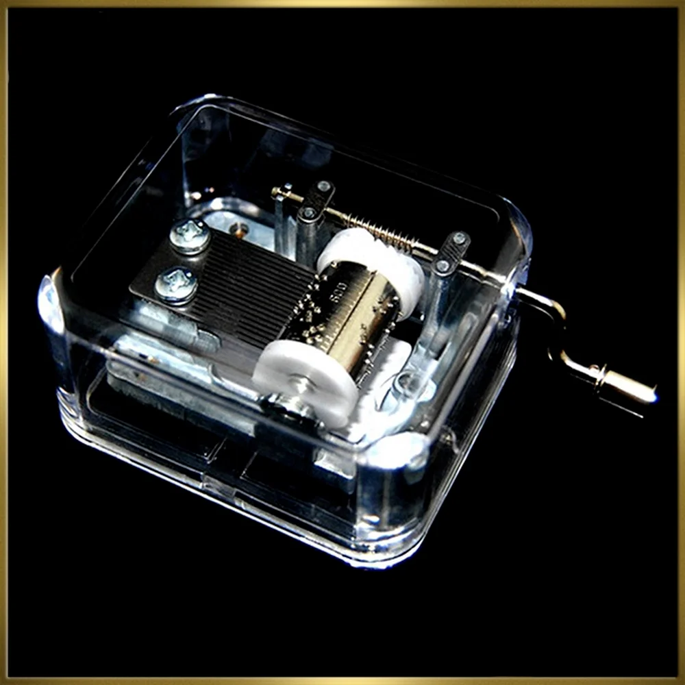 Music Box Hand Crank Birthday Chrismas Gifts Kids Child Creative Crafts music box carousel music box