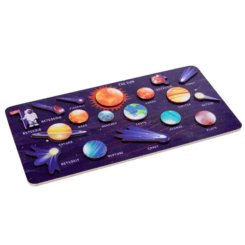 

Solar System Puzzles For Kids Durable Solar System Puzzle Training Colorful Learning Toy Gift For Developing Cognition And