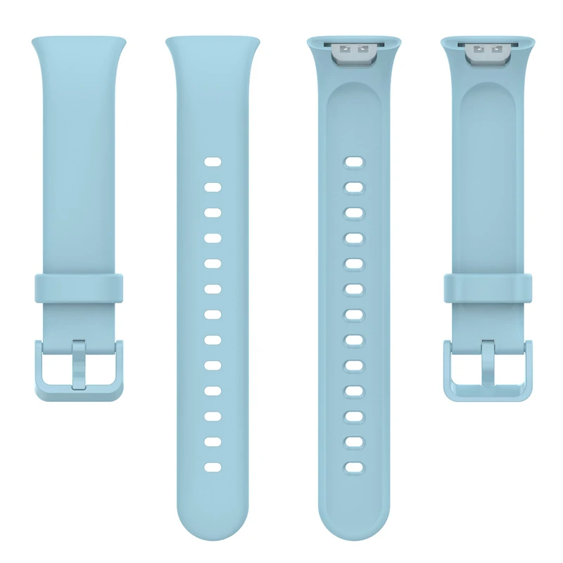 Premium Silicone Sport Strap for Fitness Watch - Soft Replacement Bracelet Strap