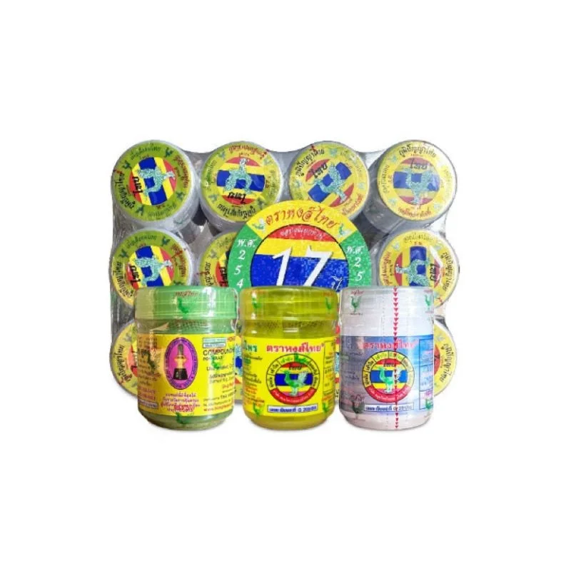 Hong Thai Traditional Thai Herbal Inhalant Inhaler Nose flow carsick refreshing Refreshing Essences 1 x 20G BOTTLE 2 Pieces herbal inhalation essence