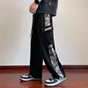 Autumn New Bear Patchwork Work Pants Men's Spring And Autumn Loose Large Size Sports Pants Trend Straight Casual Pants Men M-4XL 4