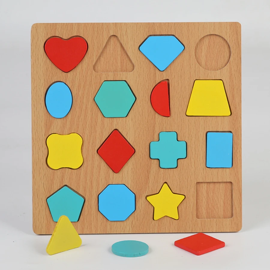 Wooden Alphabet Number Puzzle 2