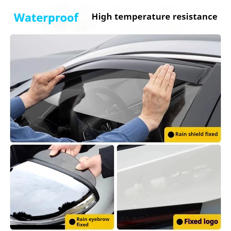 Double Sided Tape 3m Long Viscosity Strong Rain Eyebrows Cars Temperature Resistant Rain Barriers Car Specific