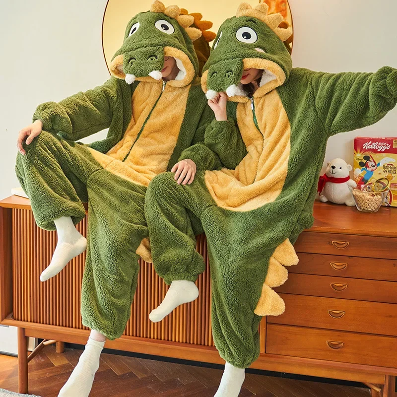 Cosplay costumes Kigurumi pajamas Kigurumi-Costume de Cosplay Crocodile Adulte Pyjama de Dessin Anim&eacute; Unisexe