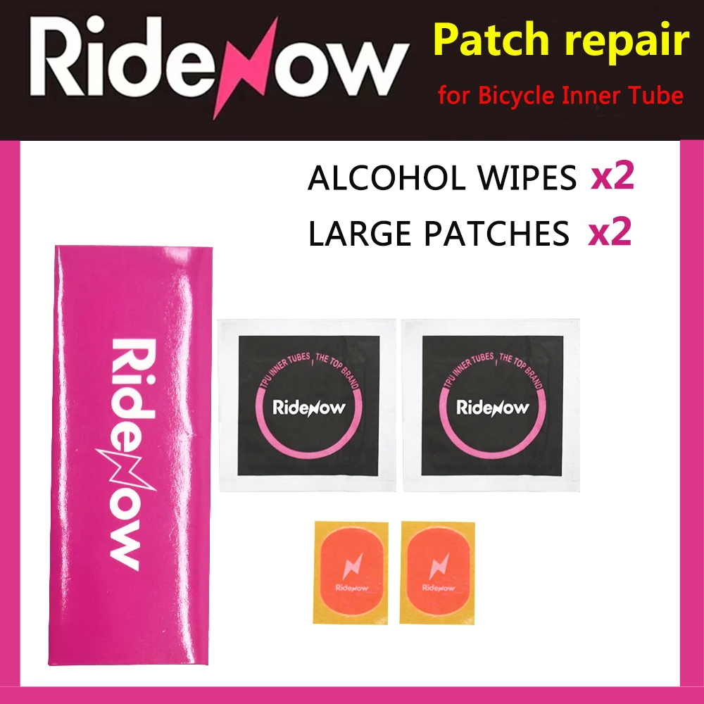 

Ridenow Bicycle patches for tires Repair glue tpu Patch Kit Tool for Road Bicycle accessories Tyre ride now MTB Bike Inner Tube