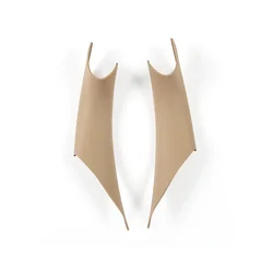 Multi - Color Interior Door Handle Protective Trim Cover (Beige - 2Pcs)
