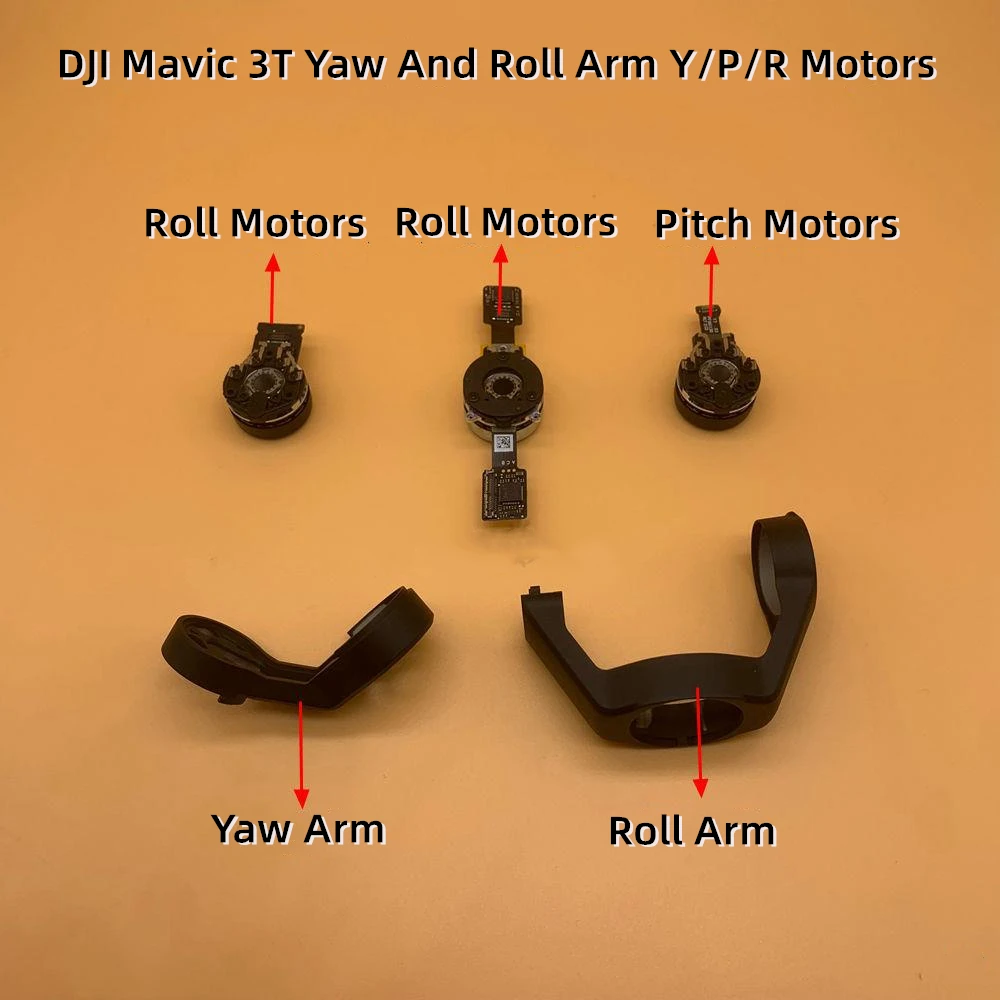 

Dji Mavic3 Thermal Gimbal Y/R/P Axis Motor Mavic 3T Industry Version Camera Upper And Lower Bracket