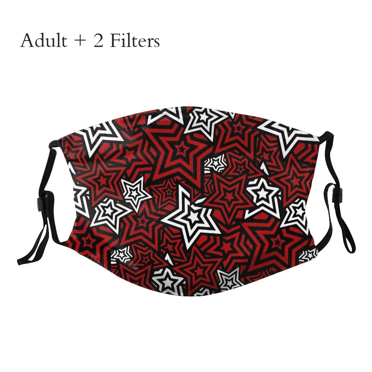 

Royal Phantom Thief Star Mask Pattern Unisex Mask Persona 5 Morgana Game Fabric Dustproof Individuality Masque With Filters