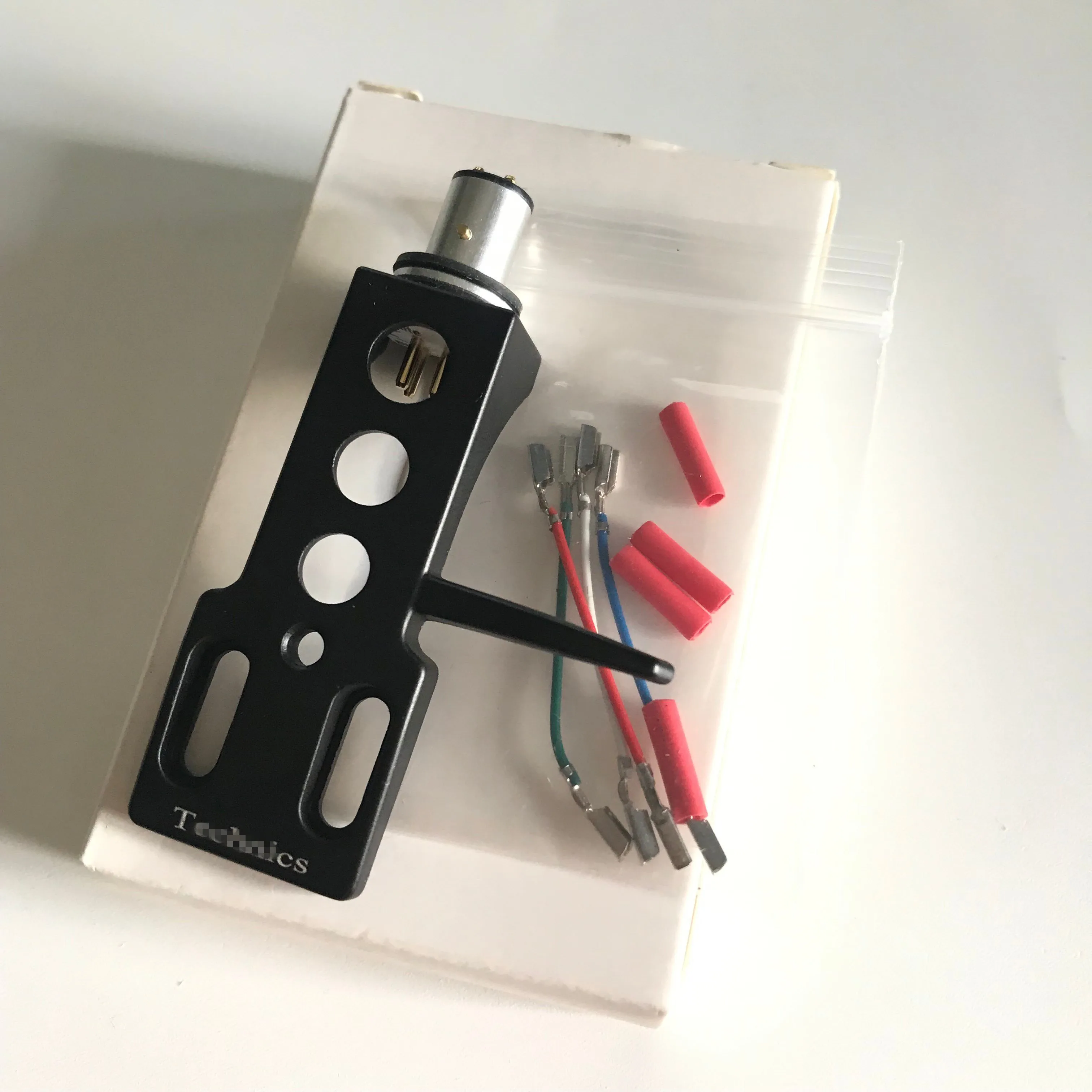 2set Phono Stylus Cartridge Unit Turntable Headshell CN5625 For Technics 1200 1210 (No Stylus) black color