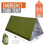 2 Person Emergency Tent Casa De Waterproof Camping Travel Pergola Family Campaign House Tourist Tents Cool Gear Equipment Coat 1
