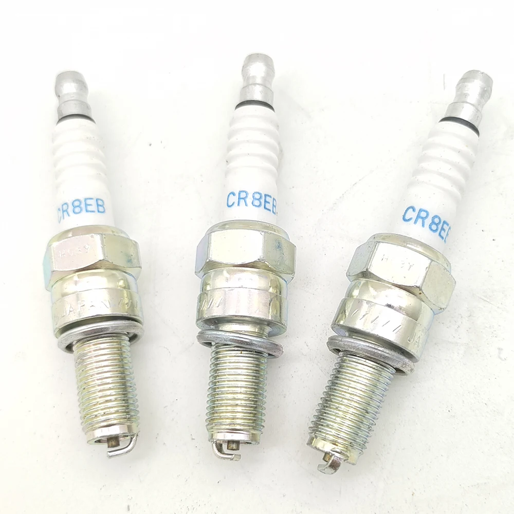 3개 스파크 플러그 7784 CR8EB (시두 스파크 플러그 90 HO RG4HC 베스파 S150 LX150 LXV150 FLY125 150 APR125 GPR15 용)