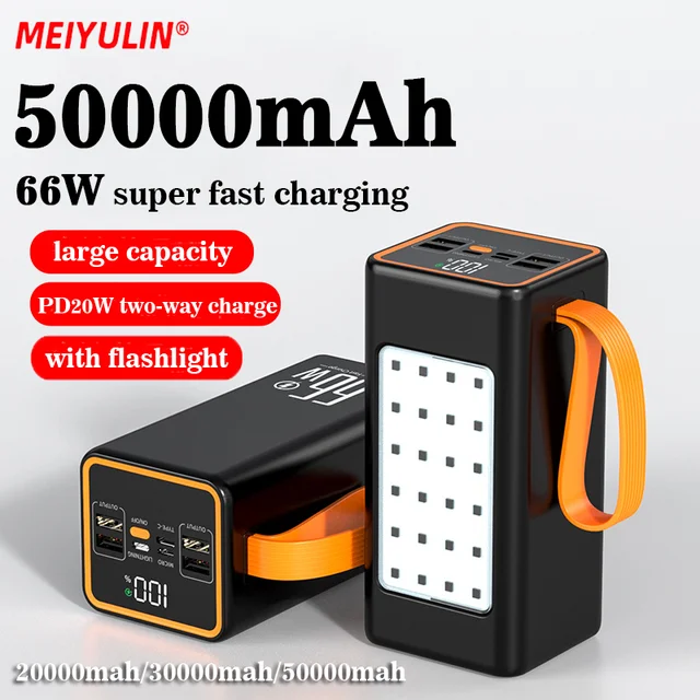 66W 50000mAh Power Bank: Your Portable Fast Charger